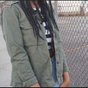 Army Green Colored Jacket